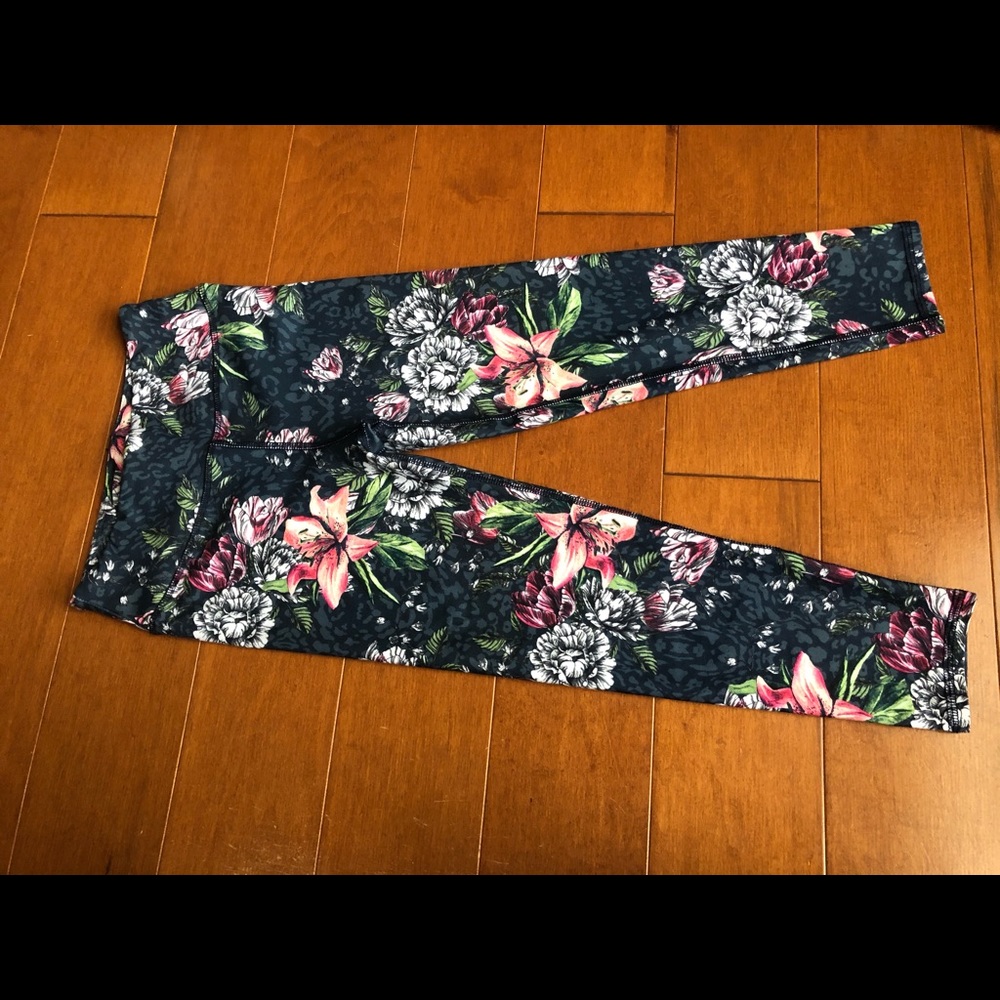 floral leggings
